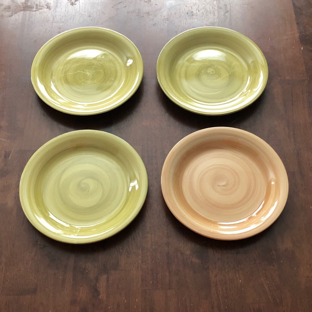 Snack Plates Set of 4